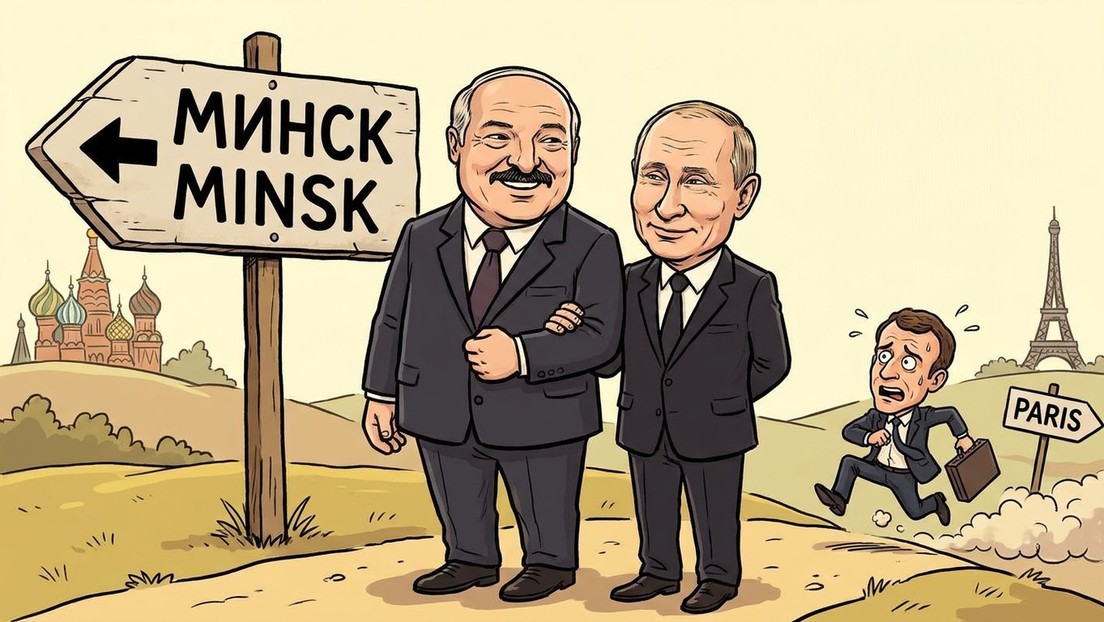 Lukaschenko will Macron ein Treffen mit Putin vermitteln – Macron muss sich erst in der EU beraten